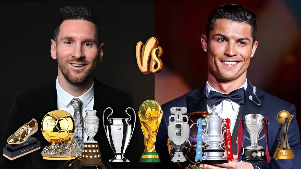 Messi vs Ronaldo Trophy and Awards Comparison Breakdown